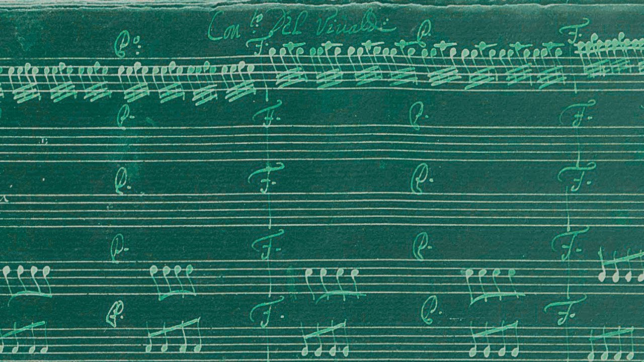 VIVALDI | Violin Concerto RV 177 in C major | Original manuscript