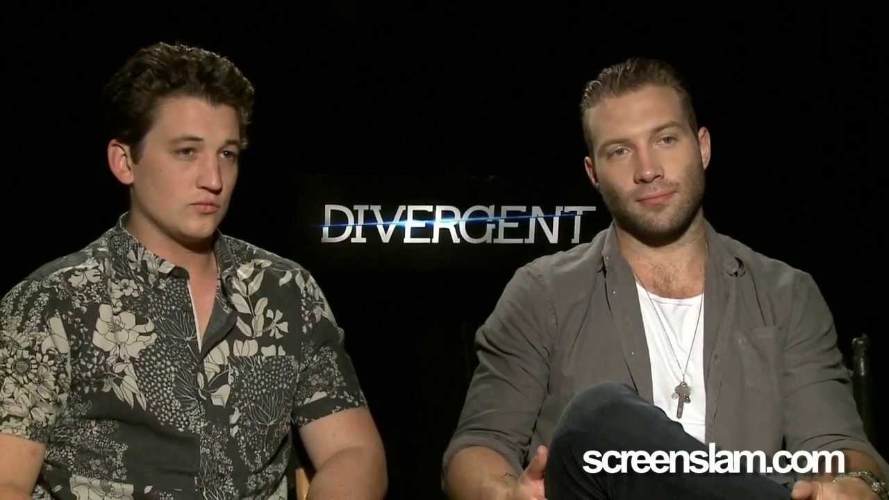 Divergent: Exclusive Interview with Jai Courtney & Miles Teller | ScreenSlam
