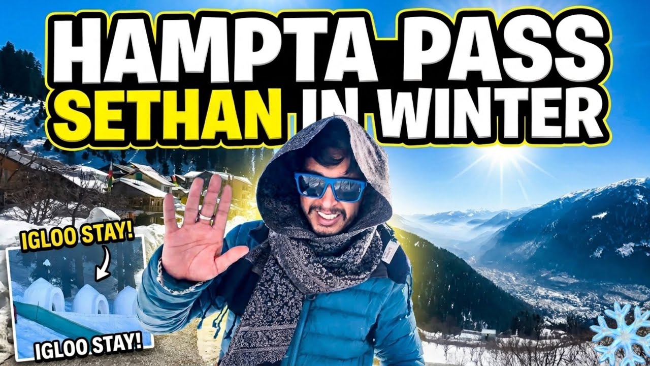 2026 Hampta pass❣️ ( sethan valley) The Hampta Pass Trek (14,100 ft)😱full offroad #youtube 