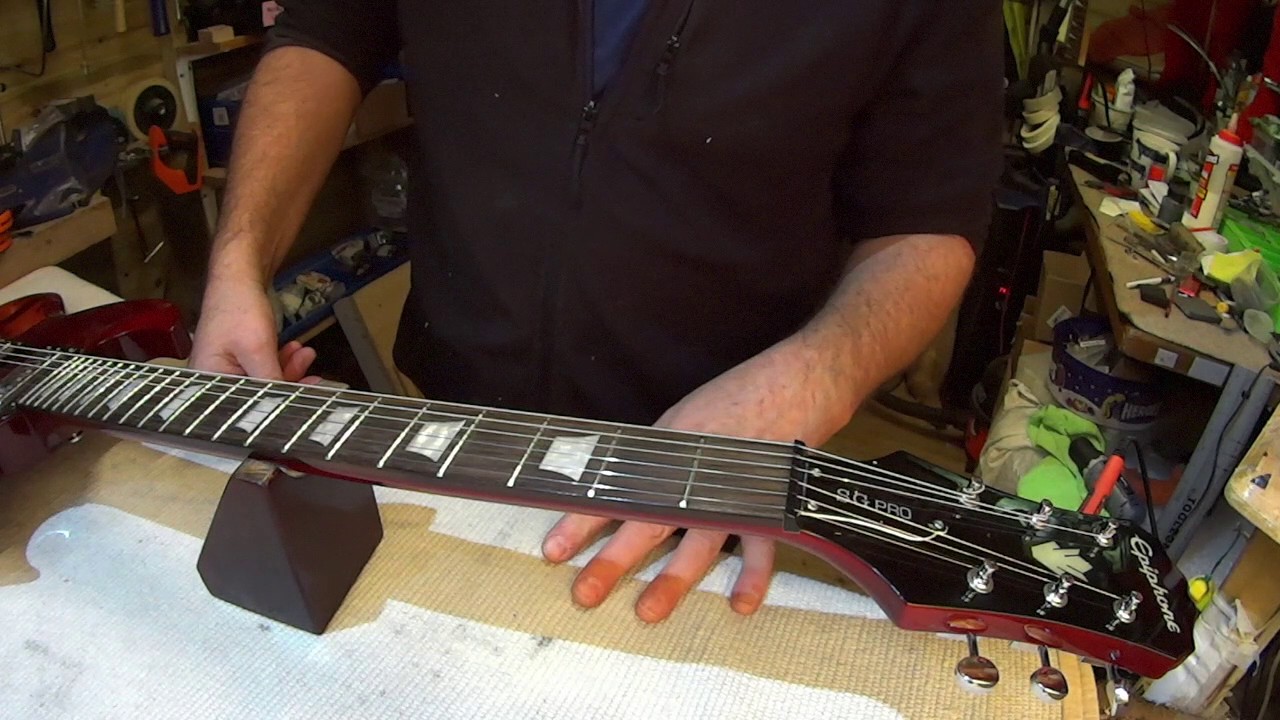 Epiphone SG400 set up
