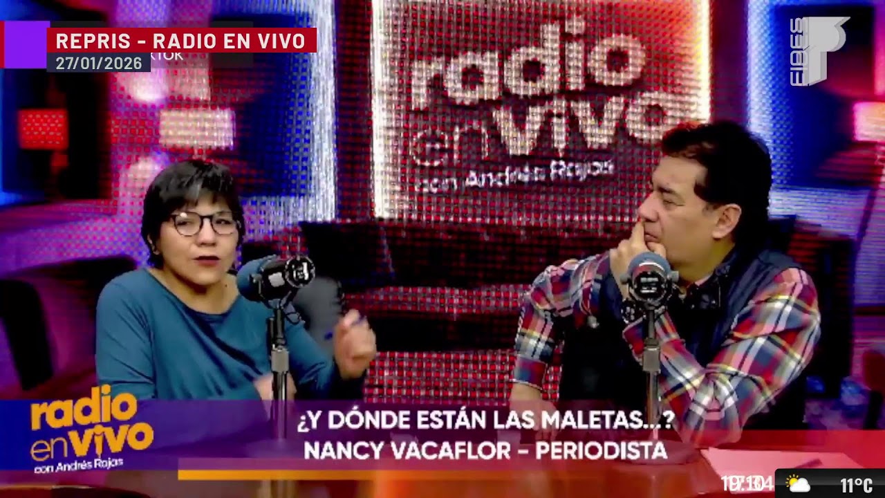 Y donde están las maletas… Nancy Vacaflor (periodista)
