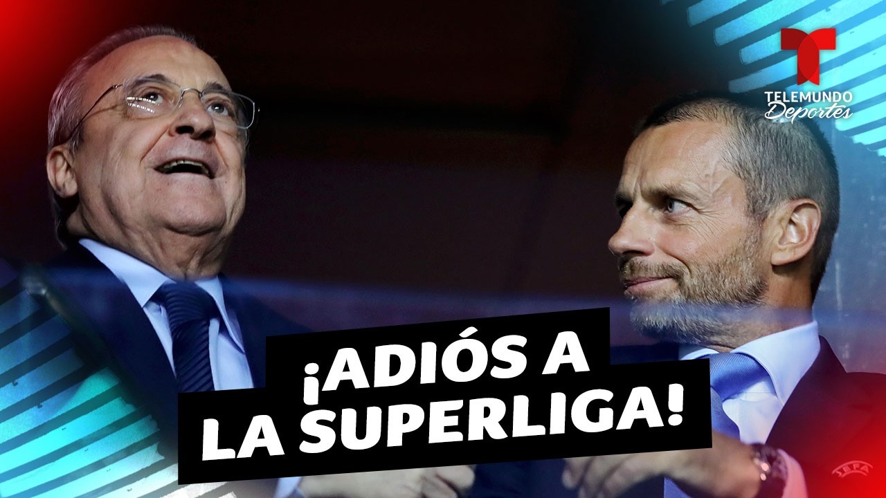 Real Madrid y UEFA anuncian acuerdo para dejar atrás a la Superliga | Telemundo Deportes