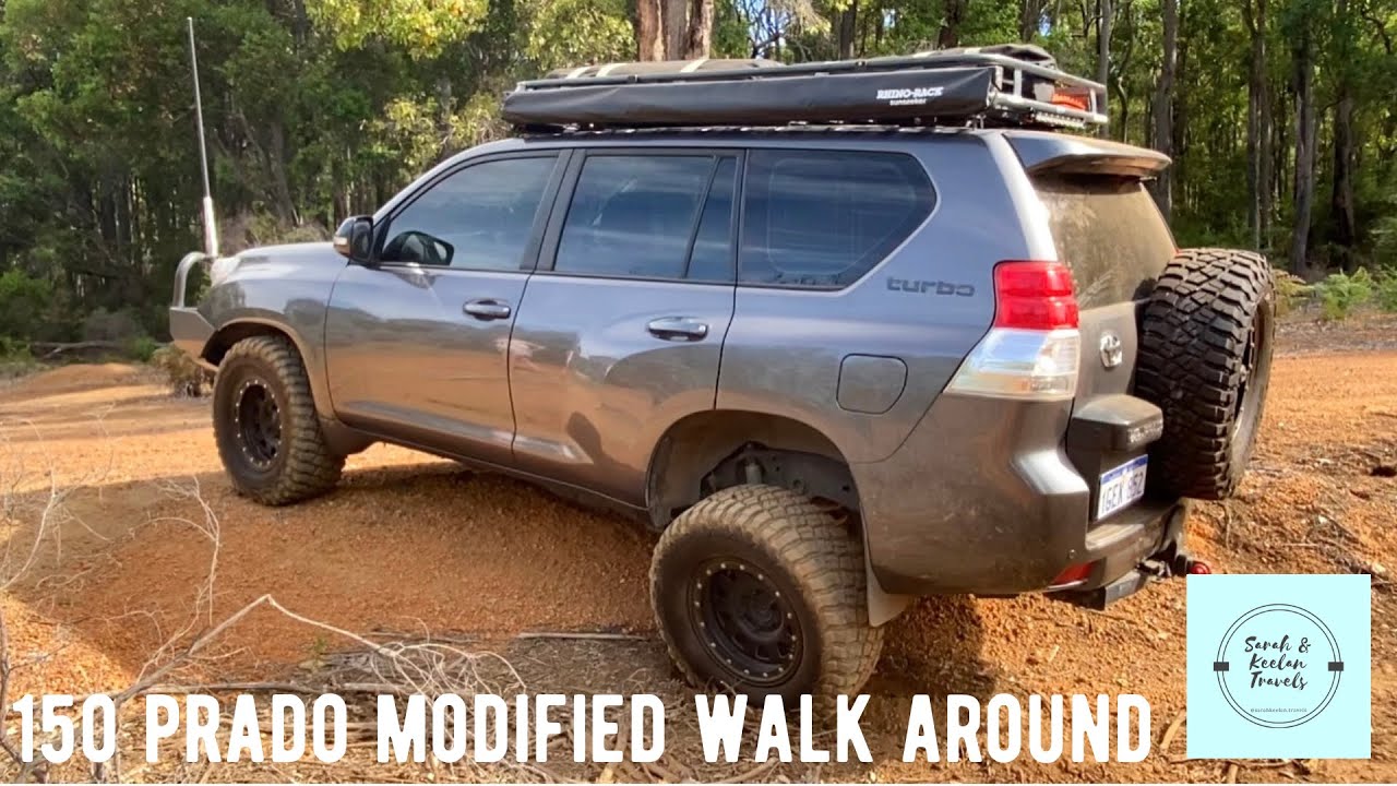 Prado 150 Modified Walk around / 4x4 / Touring setup / Trip around Aus