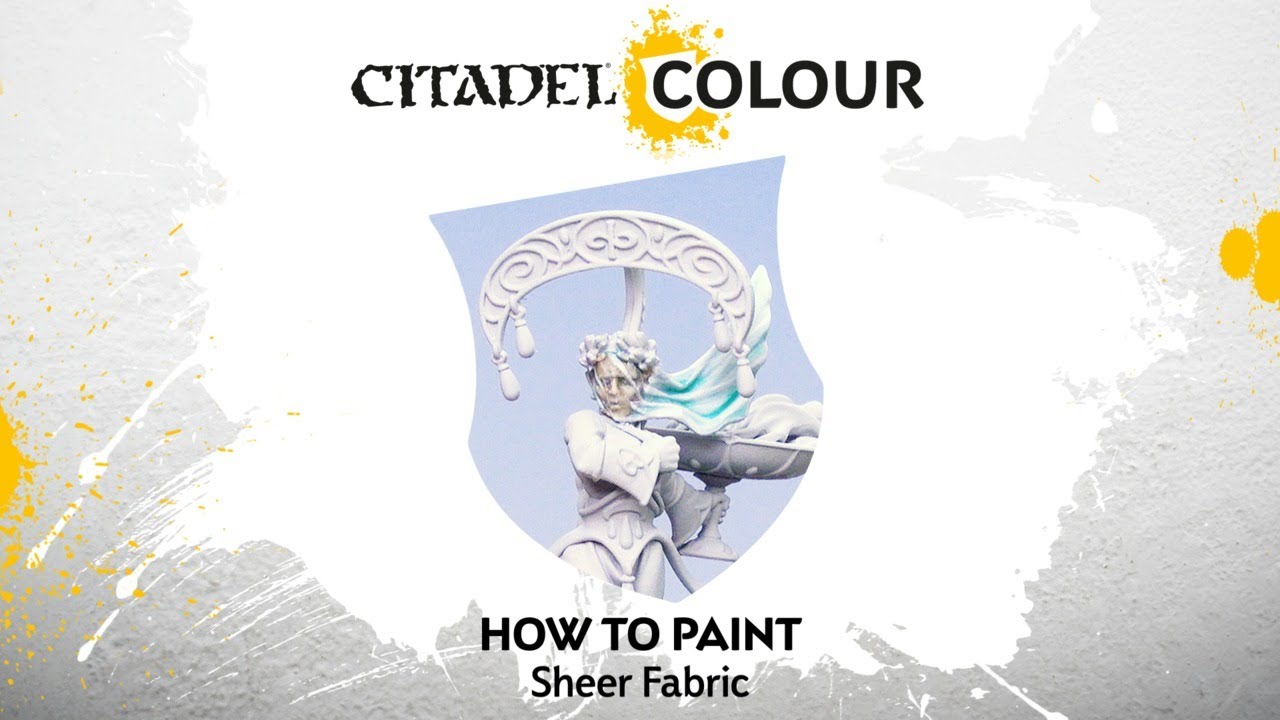 How to Paint Lumineth: Sheer Fabric