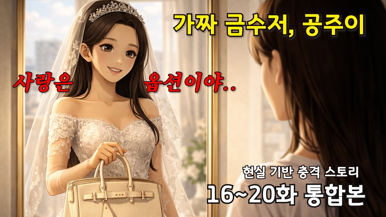 가짜 금수저, 들키지 않으면 진짜니까 (16~20화 통합본) #공주이 #영상툰