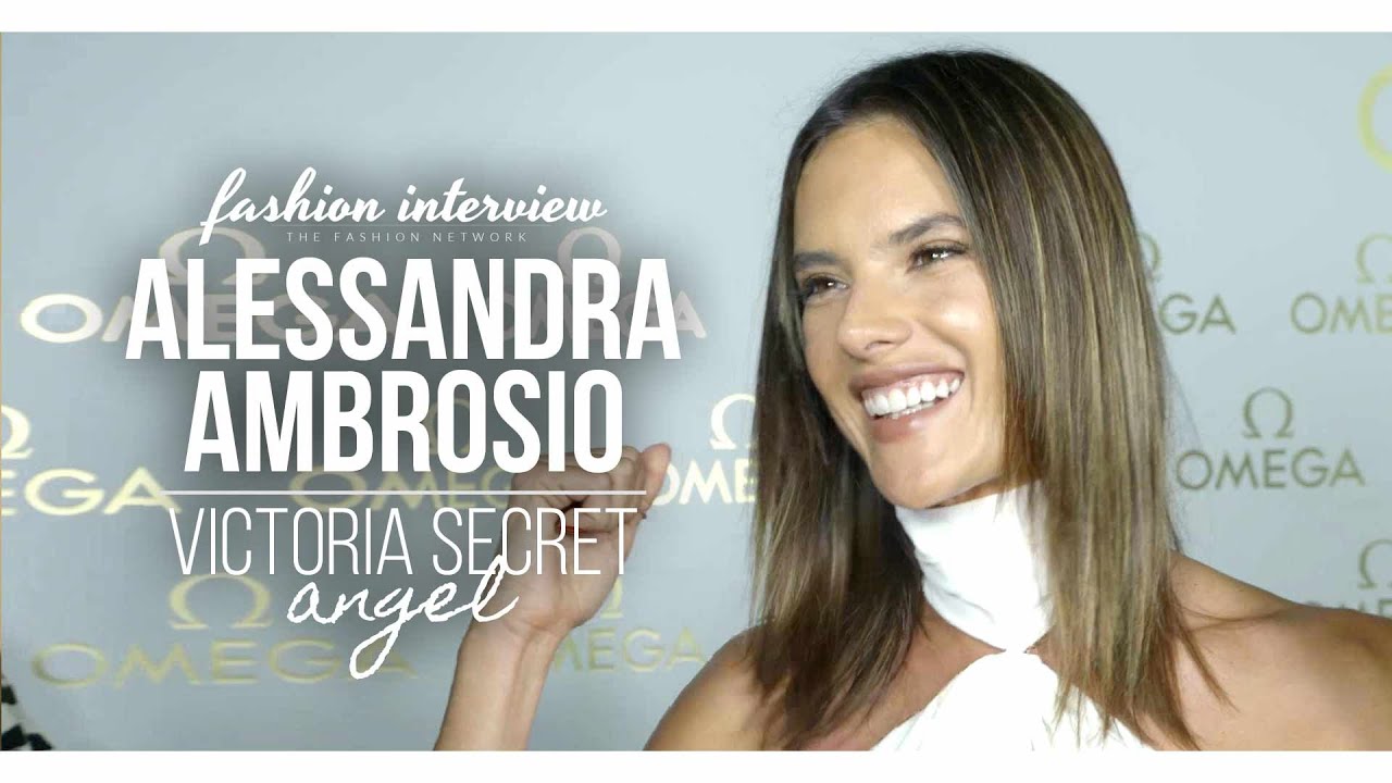 VICTORIA SECRET ANGEL ▶ ALESSANDRA AMBROSIO - Red Carpet Interview