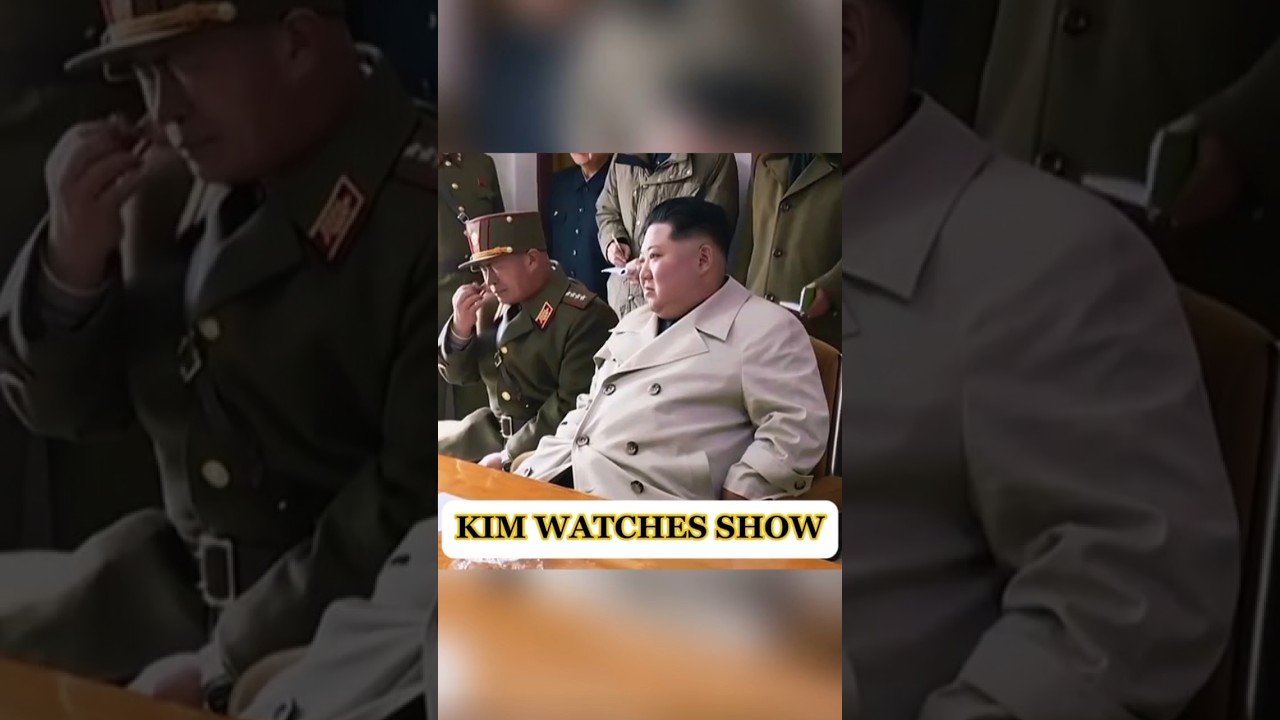 Kim Jong Un Enjoys Soldiers&rsquo; Musical Presentation #soldiers #kimjongun #northkorea