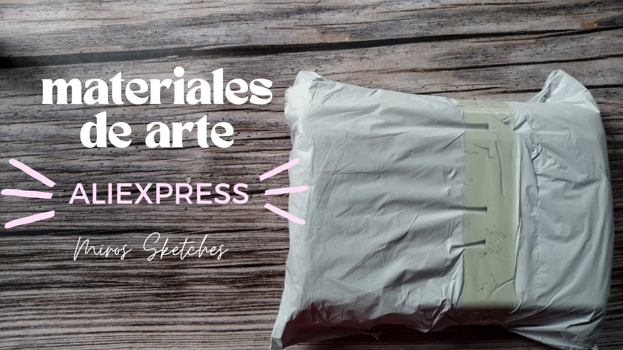 Haul de MATERIALES de ARTE de ALIEXPRESS