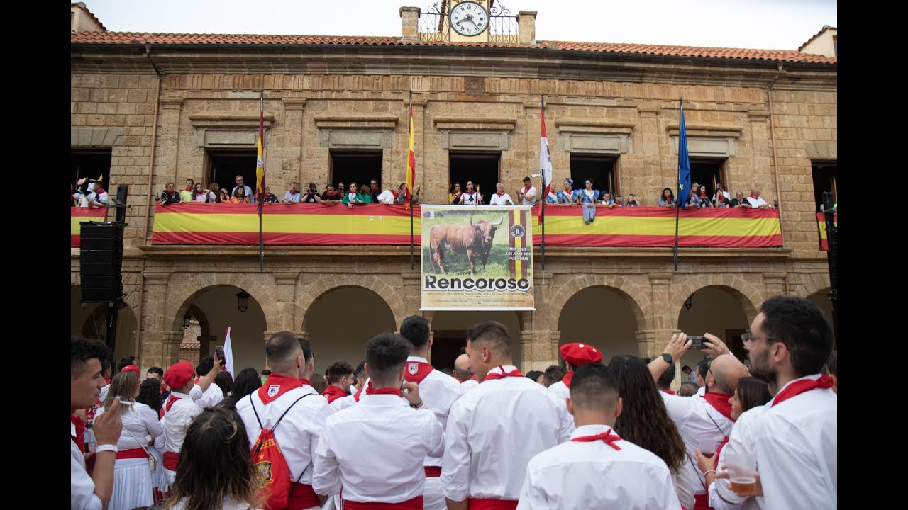 Inauguracion Fiestas del Toro Enmaromado de Benavente 2023