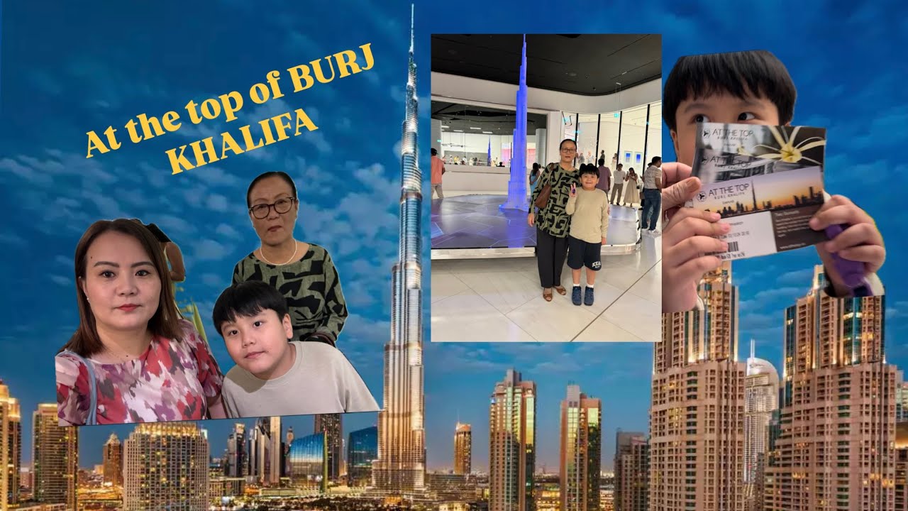 At The Top of Burj Khalifa 125th Floor // Dubai Mall // UAE
