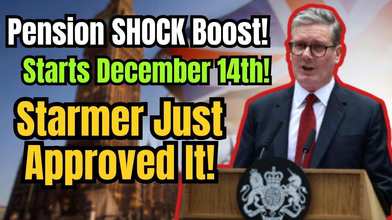 Keir starmer Just Approved: New state pension Increase - DECEMBER 14th, 2025!