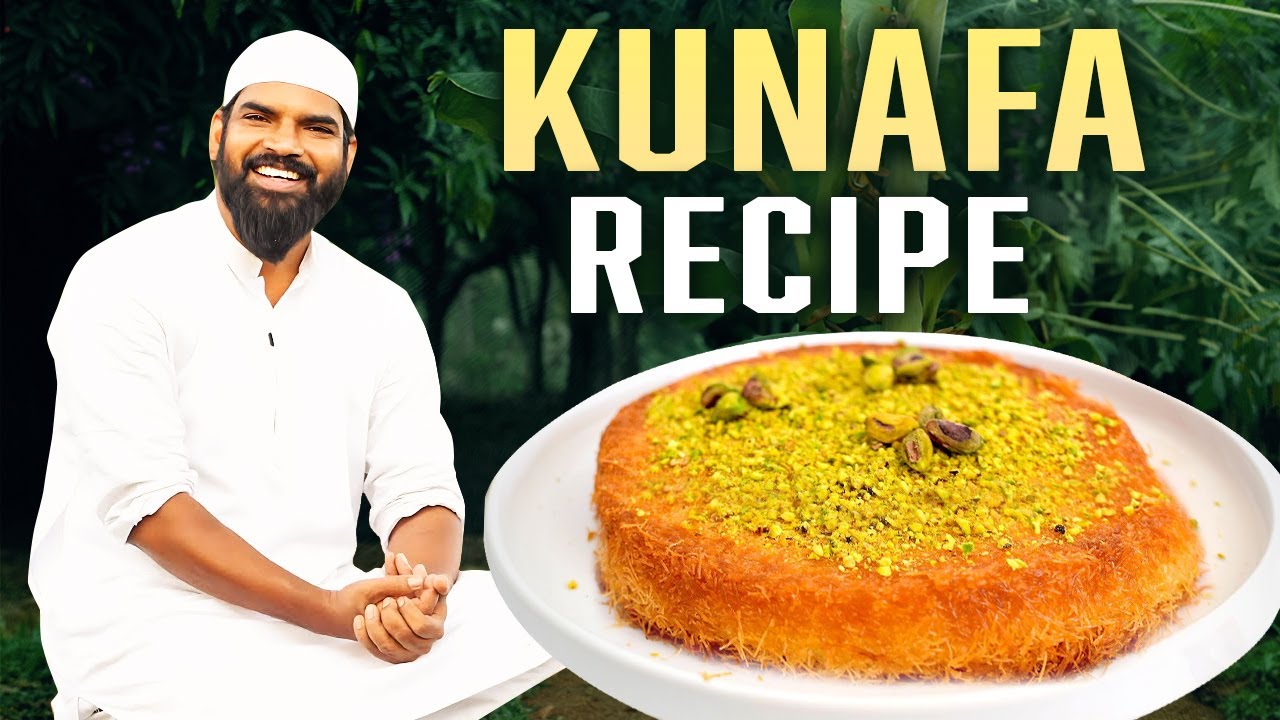Kunafa Recipe Crispy And Silky | Cream Filled Kunafa Recipe by Nawabs Kitchen official #145