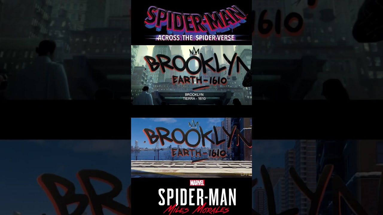 Across the Spider Verse Scene Recreation | MILES INTRO | Full Video BELOW