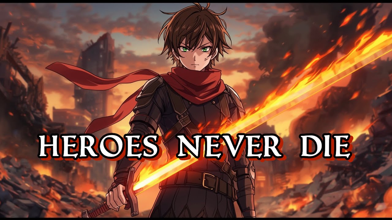 Nightcore – Heroes Never Die | Dark Fantasy Anime | Epic ai Song (lyrics)