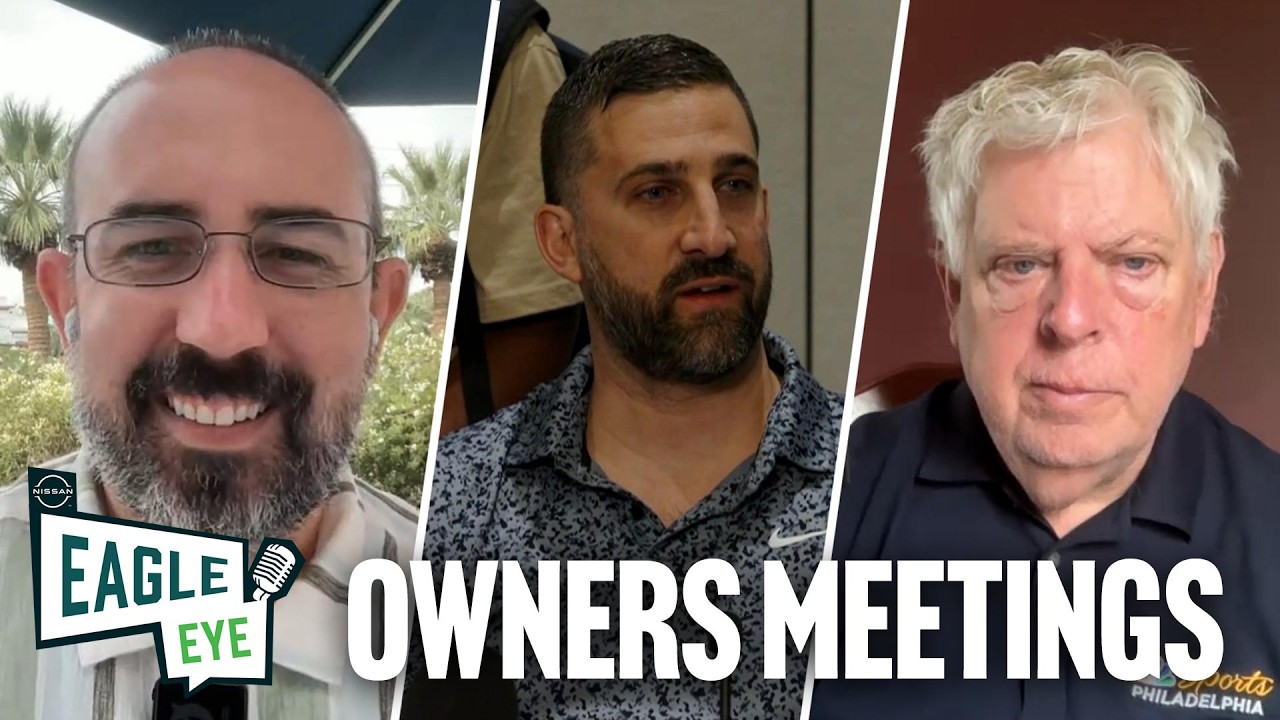 Takeaways from Howie Roseman, Nick Sirianni at owners meetings | Eagle Eye