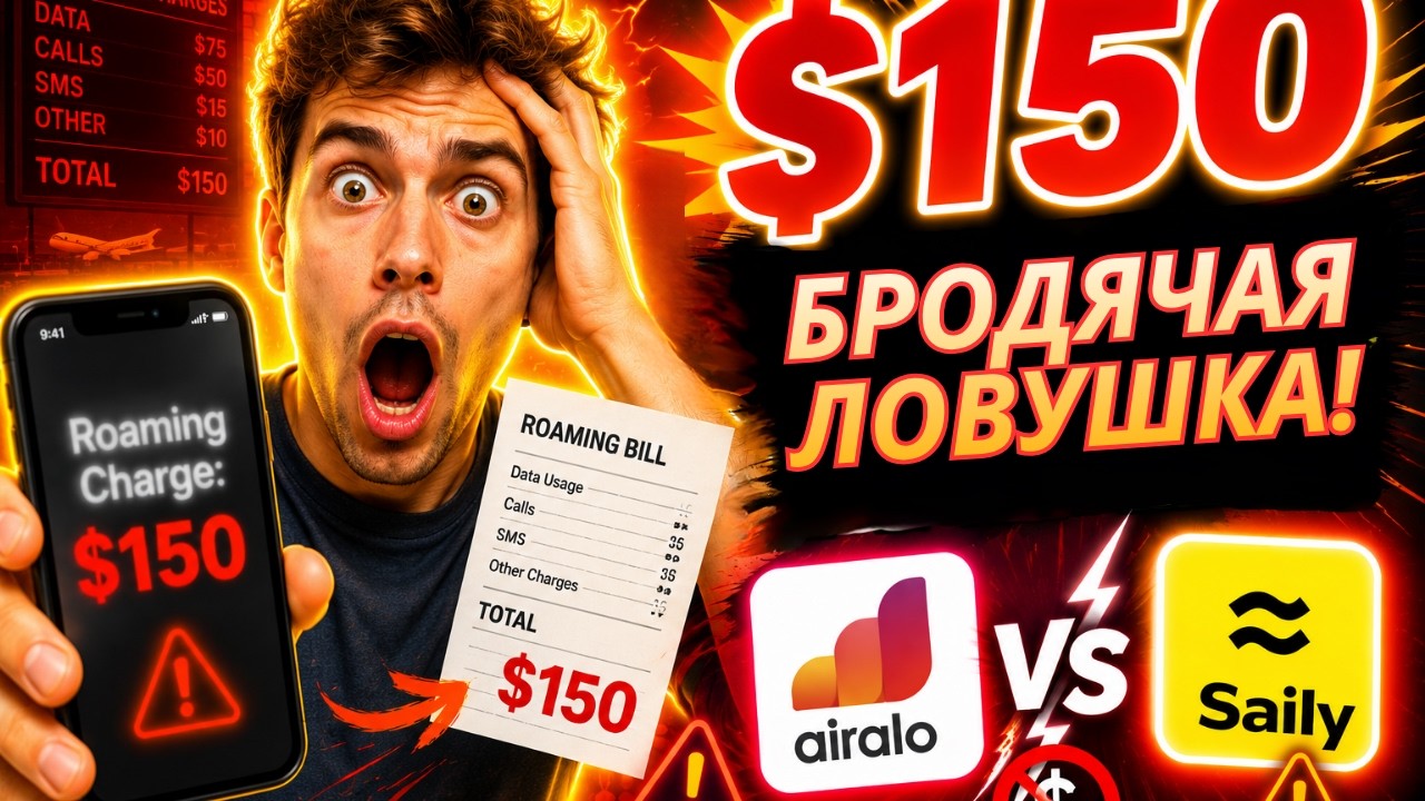 Лучшая eSIM для путешествий: Хватит переплачивать за роуминг! (Тест)
