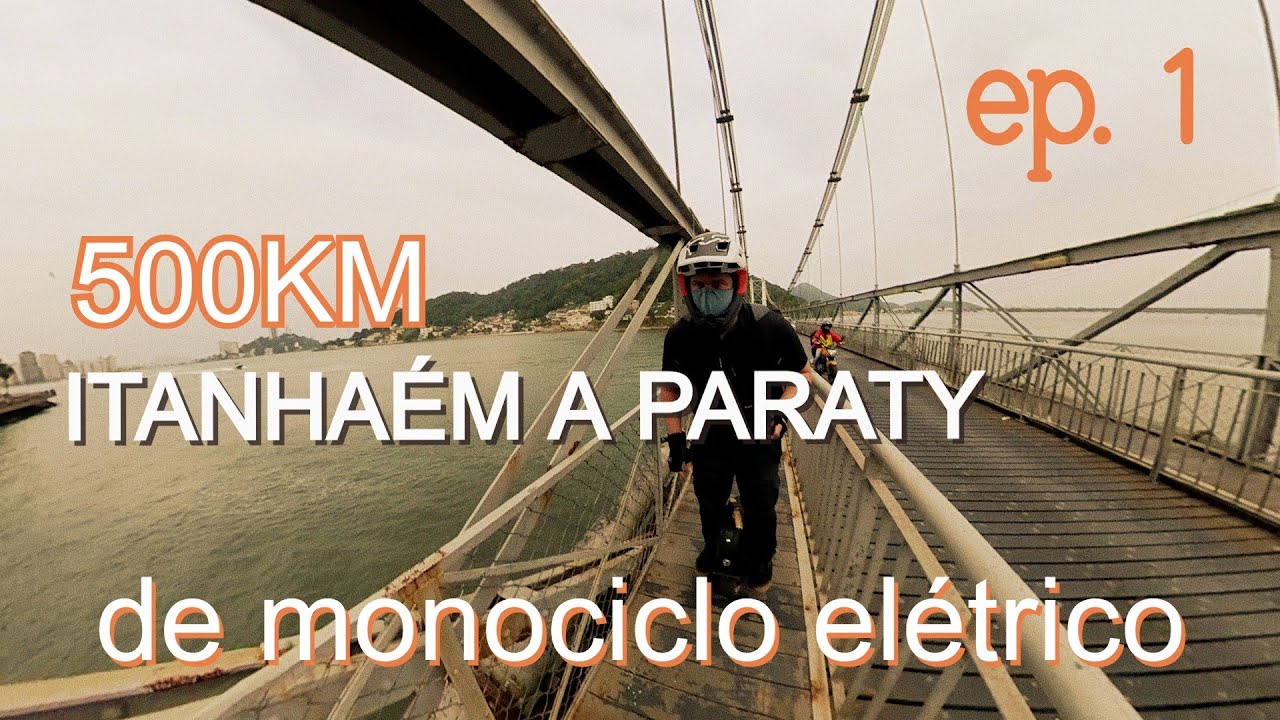 EP 1 - 500 Km de #monociclo elétrico entre SP e RJ!