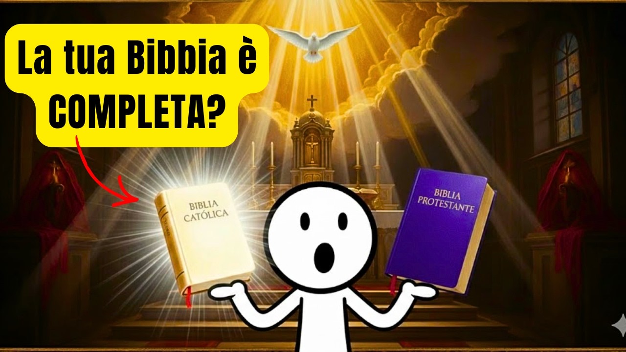 Qual è a differenza tra la Bibbia CATTOLICA e quella PROTESTANTE?