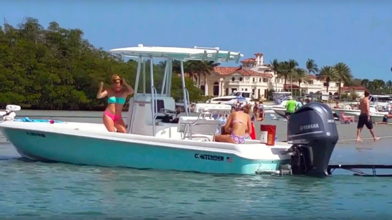 Stuart Florida Sandbar 🌴 St Lucie Inlet ⛵ Boater's Paradise 🌴