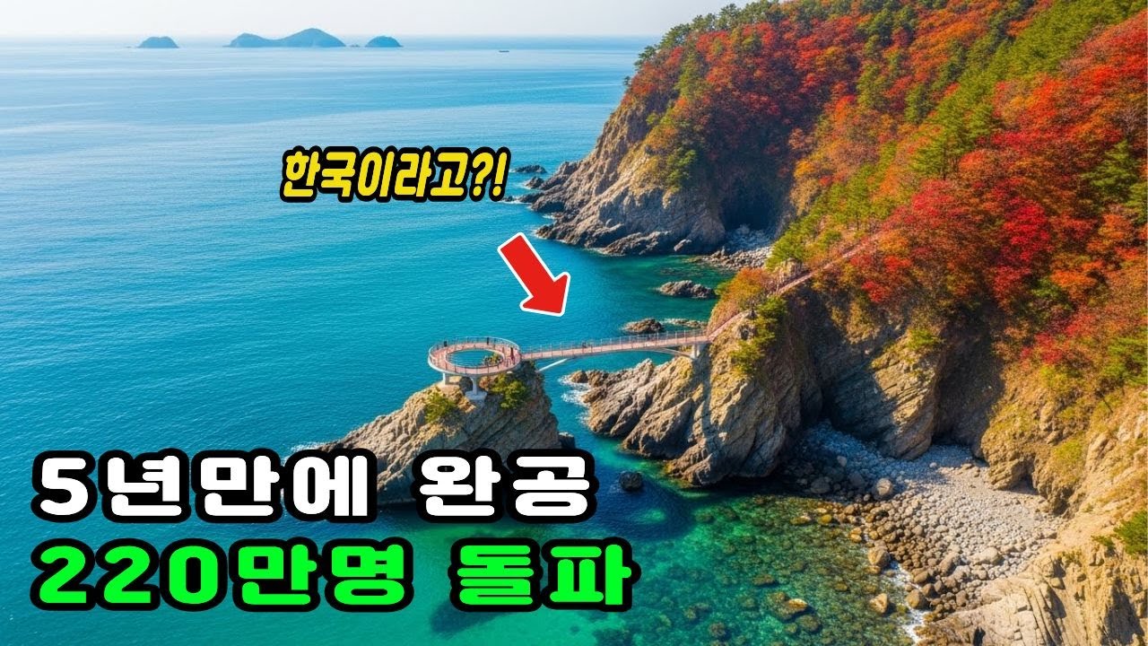 외국인도 난리 난 떠오르는 핫플레이스 220만명 돌파!