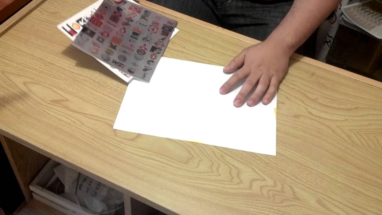 Stickers o Calcomanias en Vinil sublimable blanco y plata paso a paso.