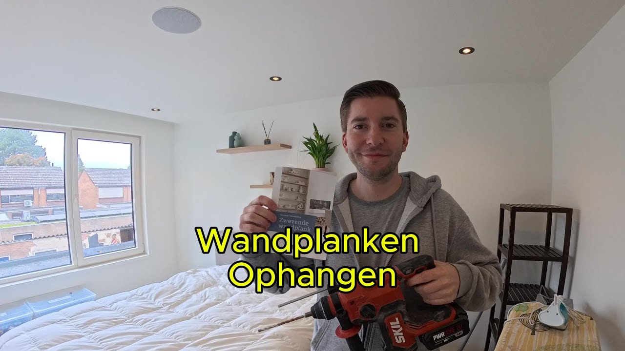 Zwevende Eiken Wandplanken Onzichtbaar Ophangen | DIY Tutorial