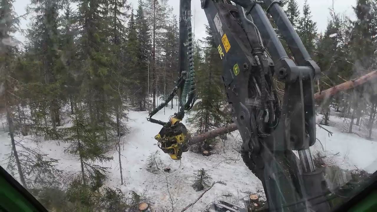 John Deere 1170G H413 #forestry #johndeere #1170g