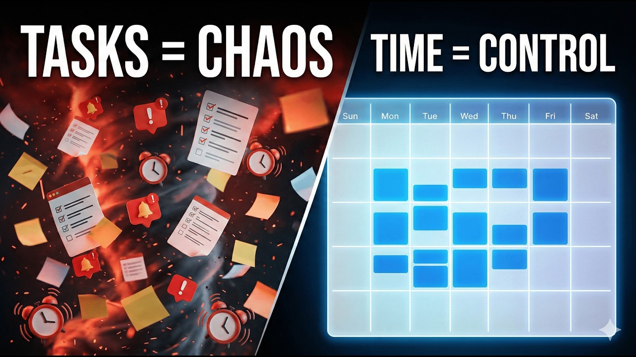 Stop Managing Tasks — Start Managing Time (Science of Time Blocking)