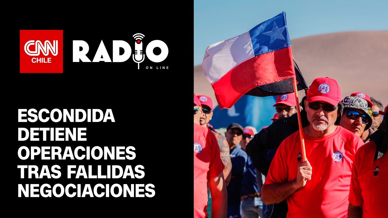 Minera Escondida detiene operaciones tras fracaso de negociaciones: ¿Qué exige el sindicato N.º 1?