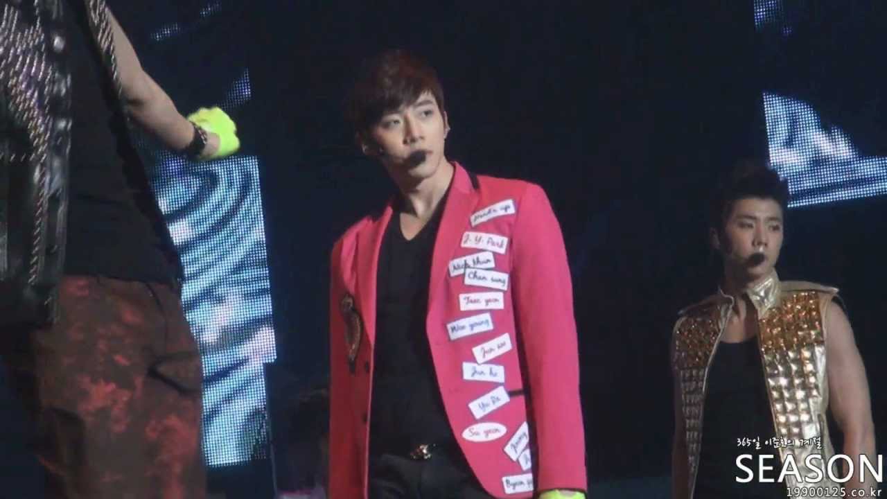 120225 2PM HANDS UP ASIA TOUR in NANJING Electricity - JUNHO