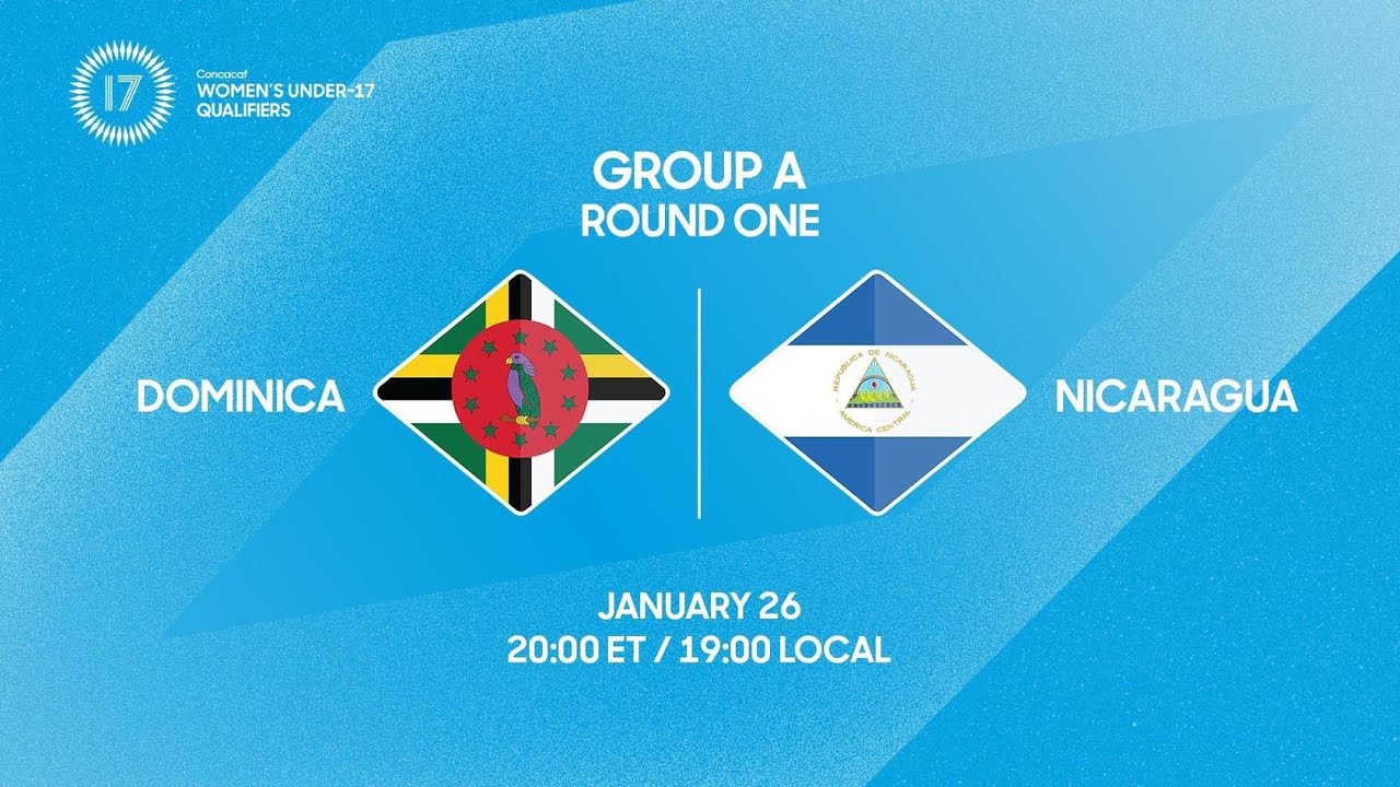Dominica vs Nicaragua | 2026 Concacaf Women’s Under-17 Qualifiers