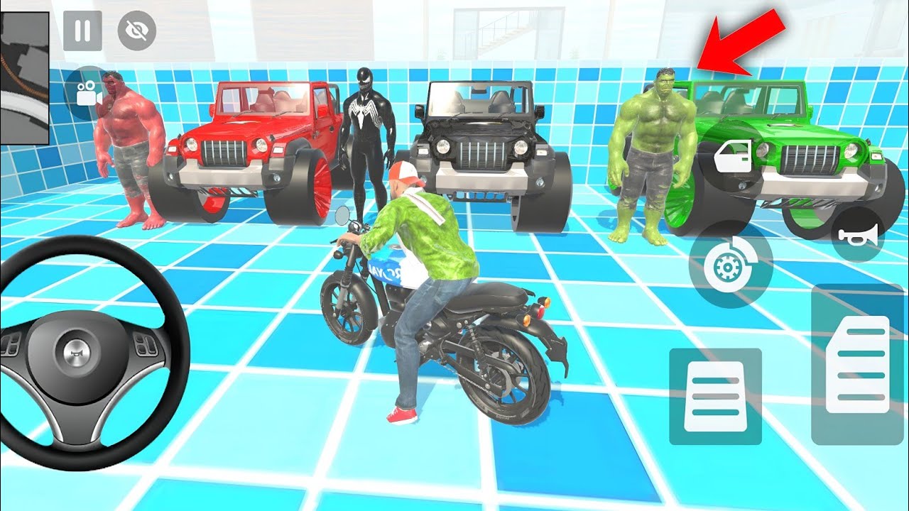 🤑Franklin order by 3️⃣ modified 🥶 Mahindra Thar🚨 gangester life in indian streets | game for Android