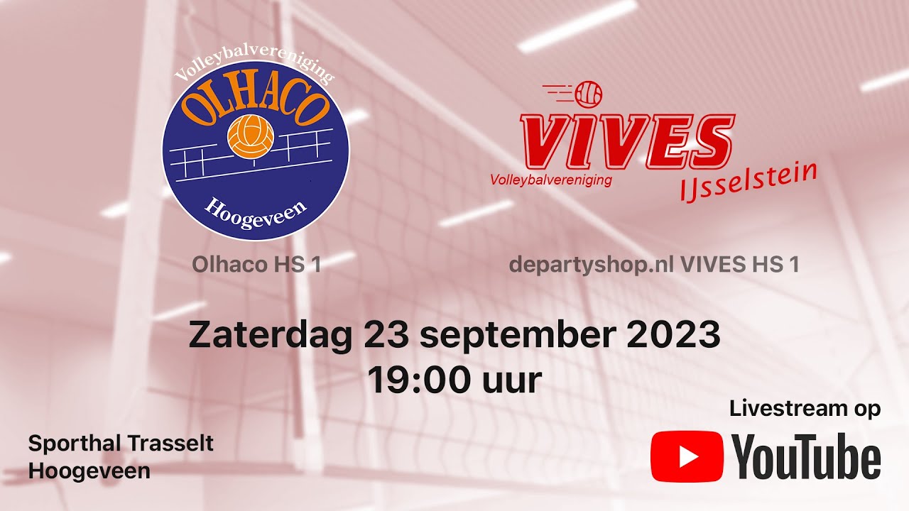 Olhaco HS 1 vs. VIVES HS 1, Topdivisie Heren A Volleybal