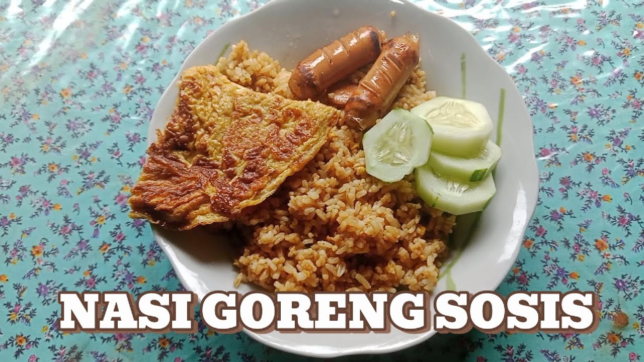 BIKIN NASI GORENG BUAT SARAPAN