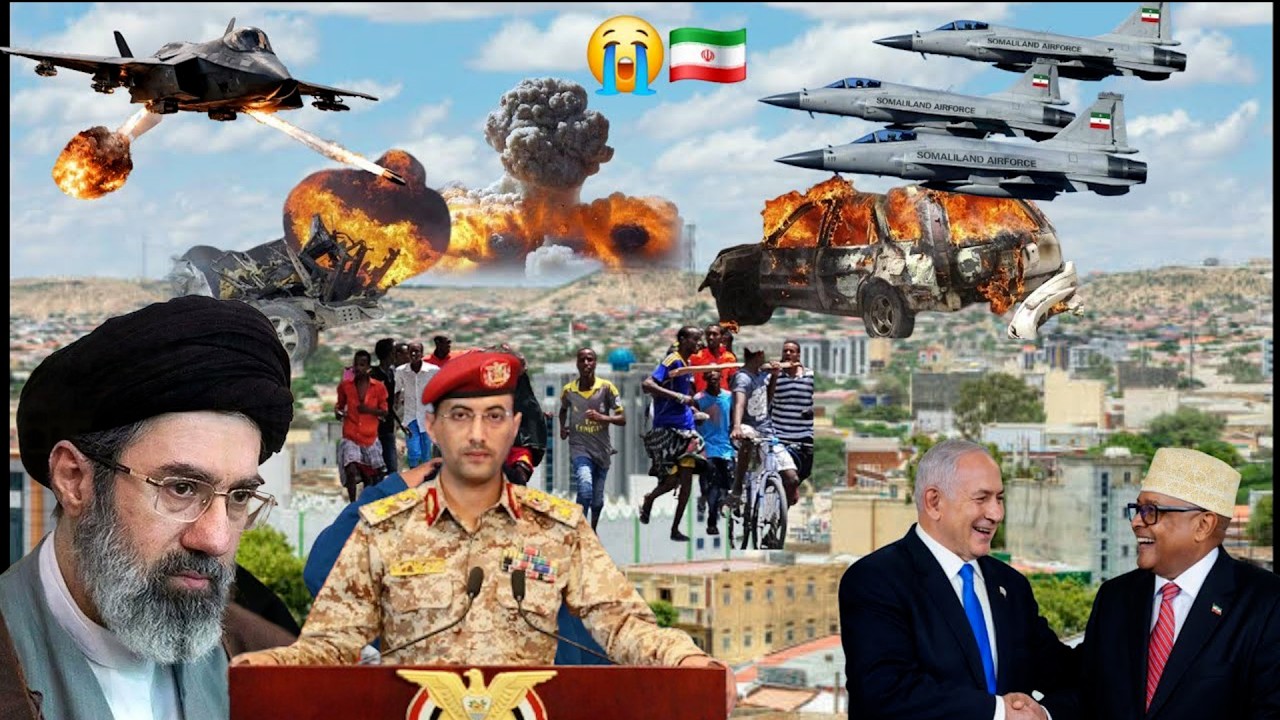 DEG-DEG:IRAN oo Toos ugu Hanjabtey Somaliland Diyarada F-6 oo Hargeysa Ku Jirta Cabsi Tagan Yeman oo