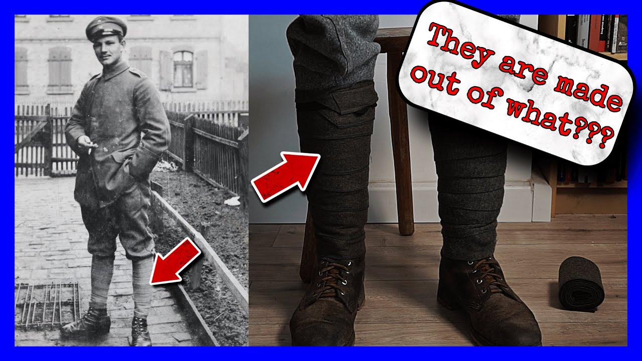 What were PUTTEES like in the German Army during WW1?