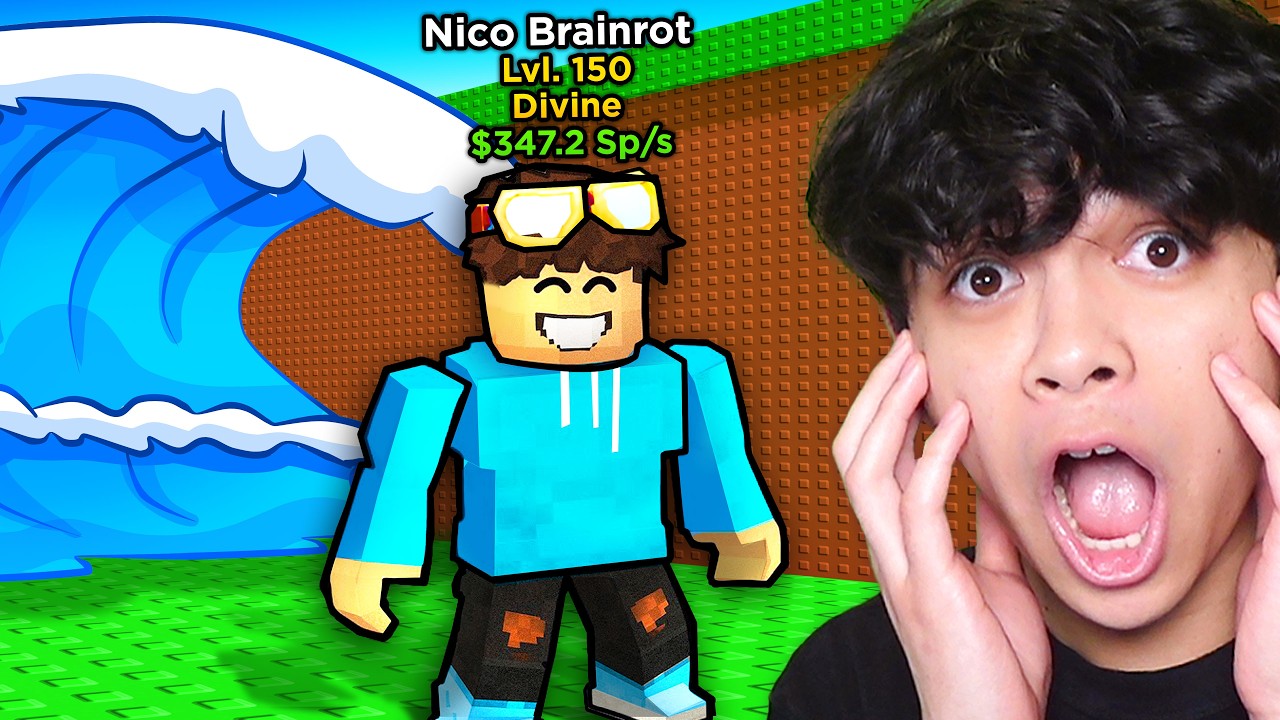 I Got My Own Brainrot in Escape Tsunami For Brainrots