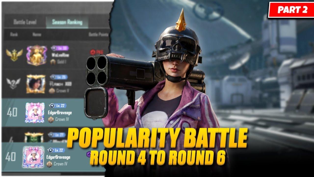 Popularity Battle Journey Round 4 to Round 6 ( Part - 2 ) | Edgar VS 93 Collection Level Player