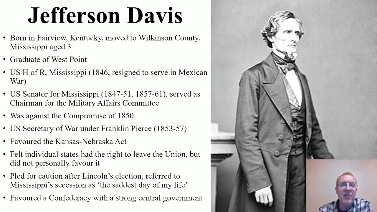 Lecture 8: Creation of CSA, Lincoln Inauguration