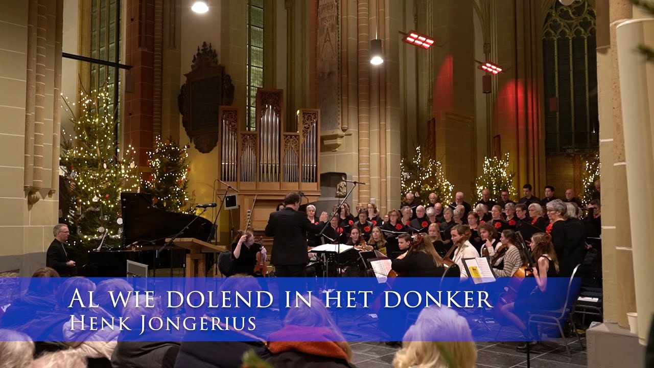 Al wie dolend in het donker - H. Jongerius door CGZ de Lofstem, Emst