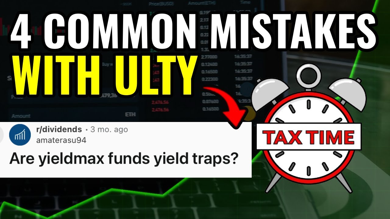 STOP Making These Mistakes with ULTY ETF - 4 Common Misunderstandings