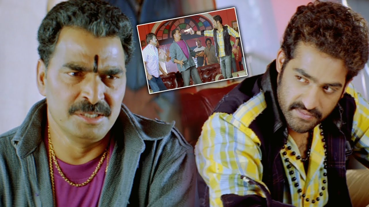 The Deadly Trap! Jr NTR Reveals the Truth at Gunpoint | Njananu Boss Movie Scenes