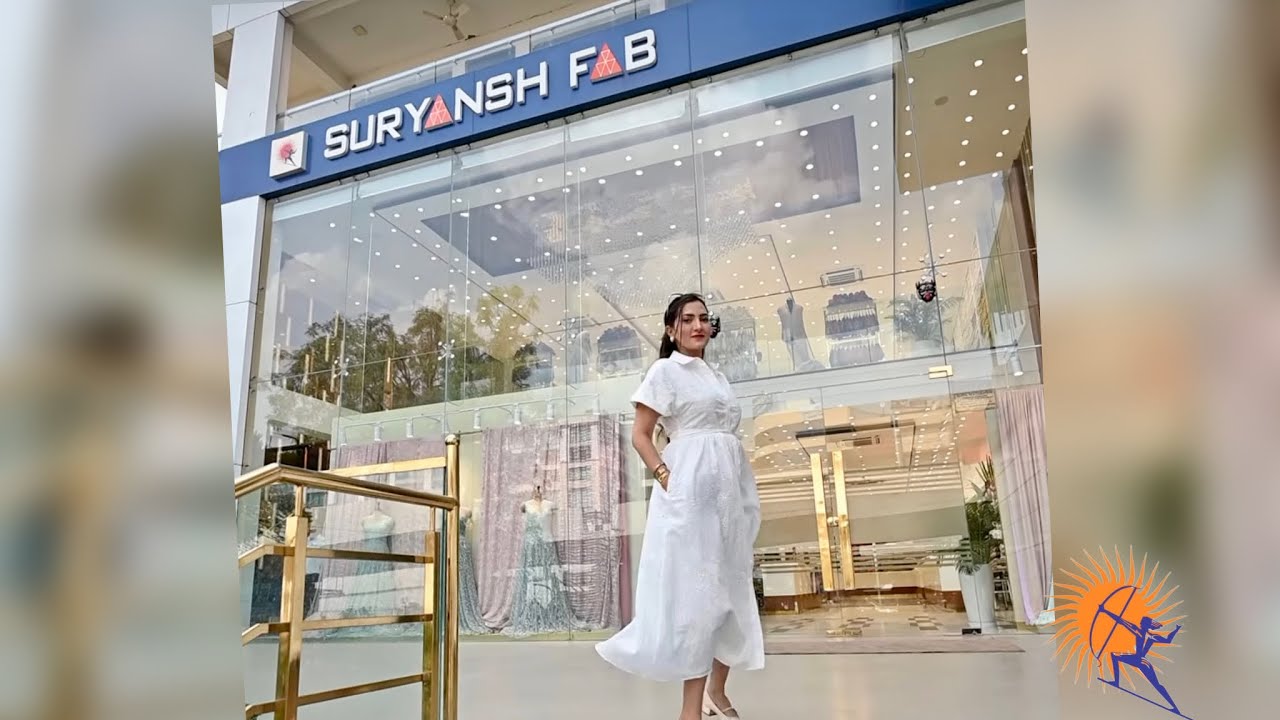 ✨ Discover Exclusive Fabrics with @staybeautiful_deviya at Suryansh Fab Jaipur! ✨