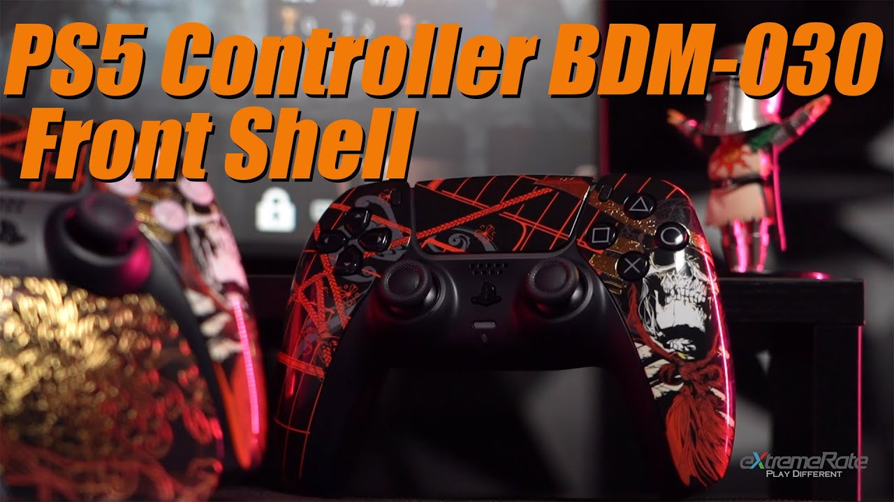 How to Install PS5 BDM 030 Controller Front Shell - BDM 010 / 020 / 030 Compatible - eXtremeRate