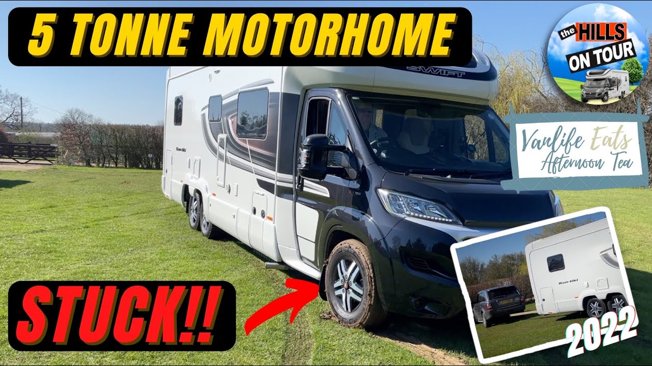 STUCK IN THE MUD!! VanLife Eats Afternoon Tea March 2022