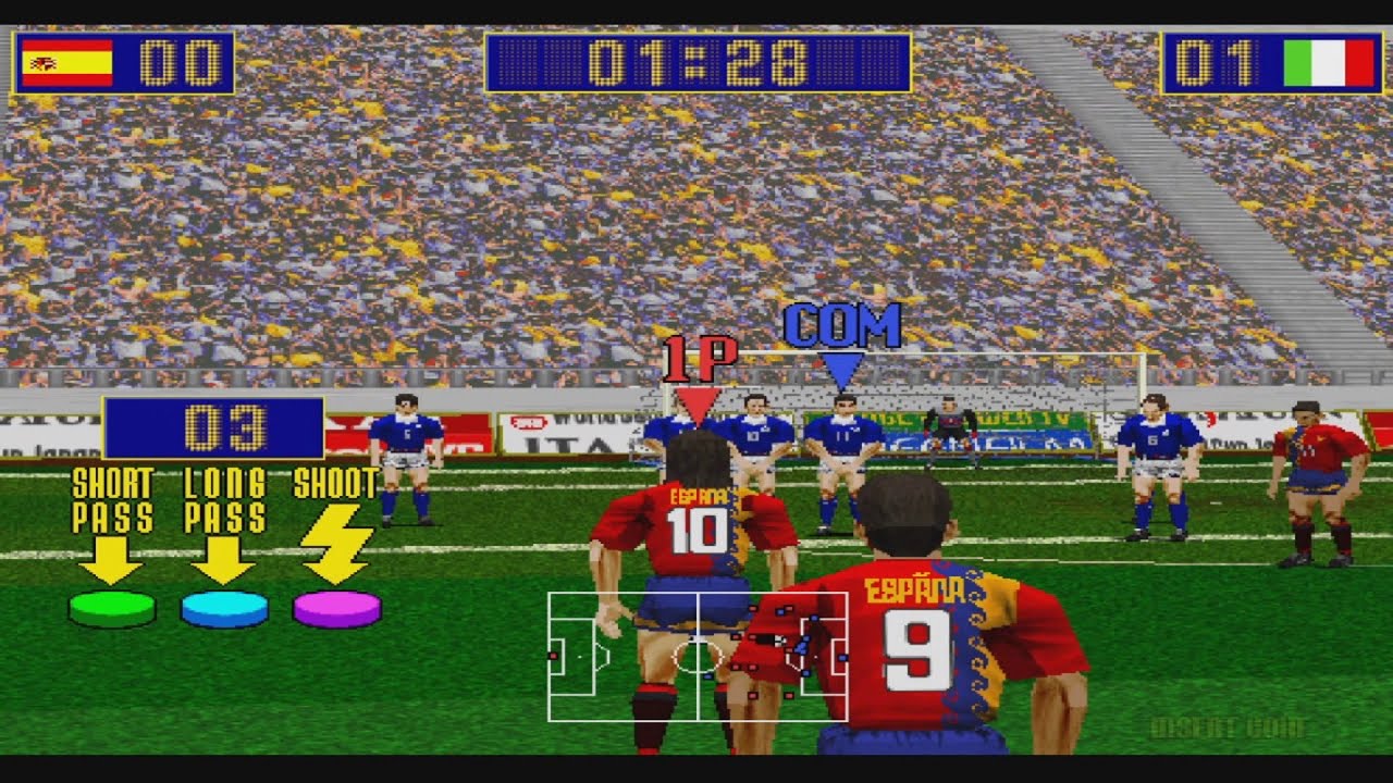 Virtua Striker 1 Goals Compilation