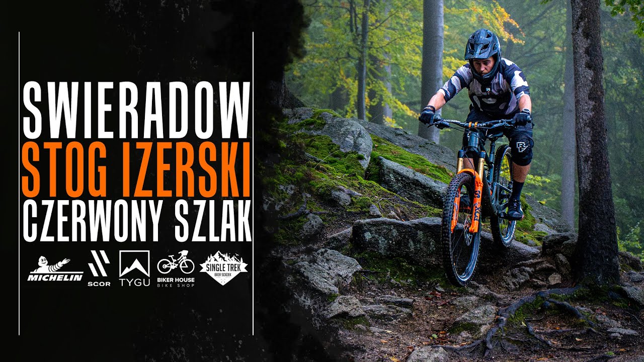 Stóg Izerski - Czerwony Szlak i Trasa Domówka // Świeradów, Sudety // Trasy, Enduro, MTB, DH