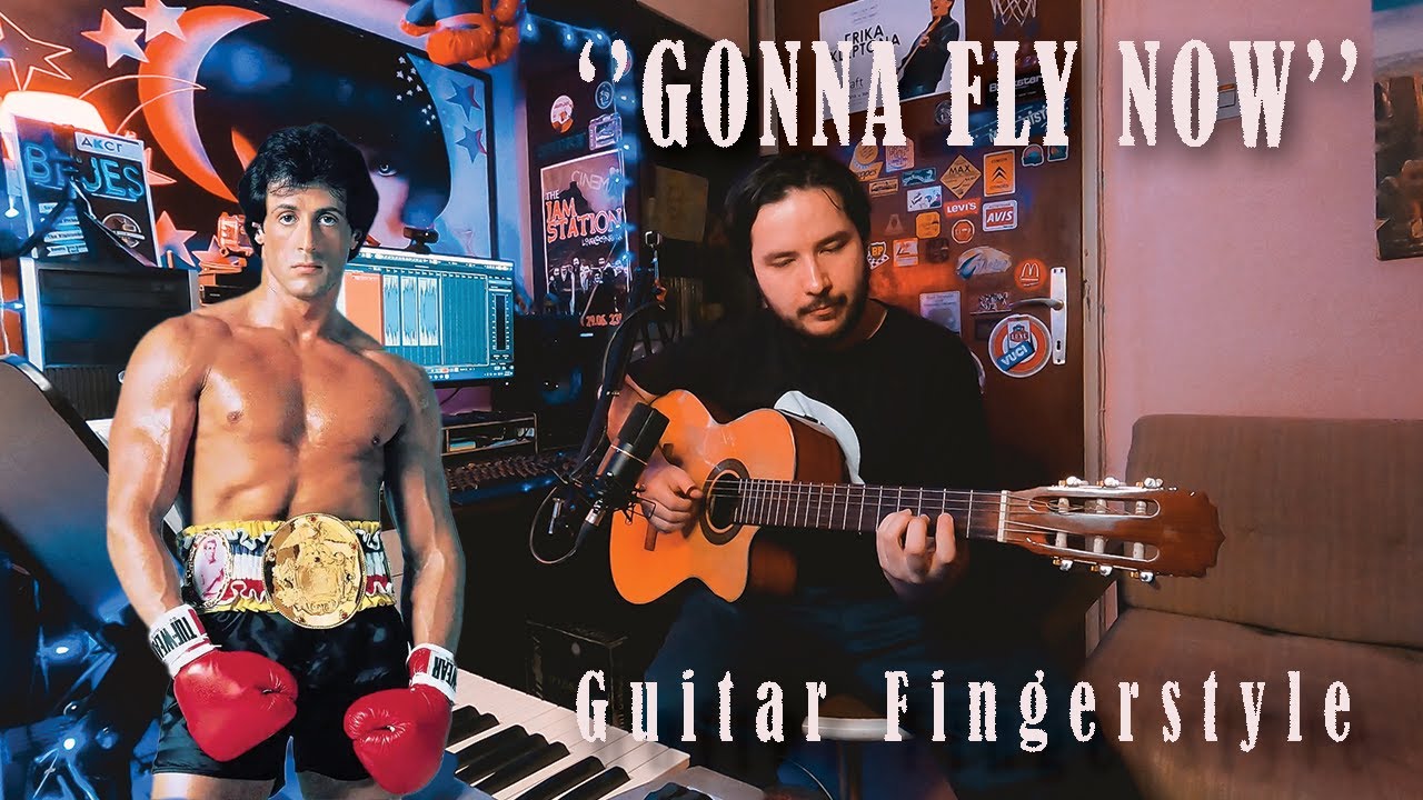 Rocky theme song (Gonna Fly Now), guitar fingerstyle by Lazar Petrovic