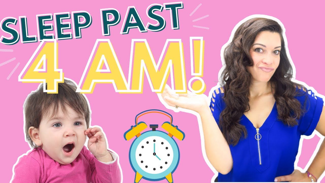 Early Morning Wake Ups: Why your baby is waking early and how to fix it!