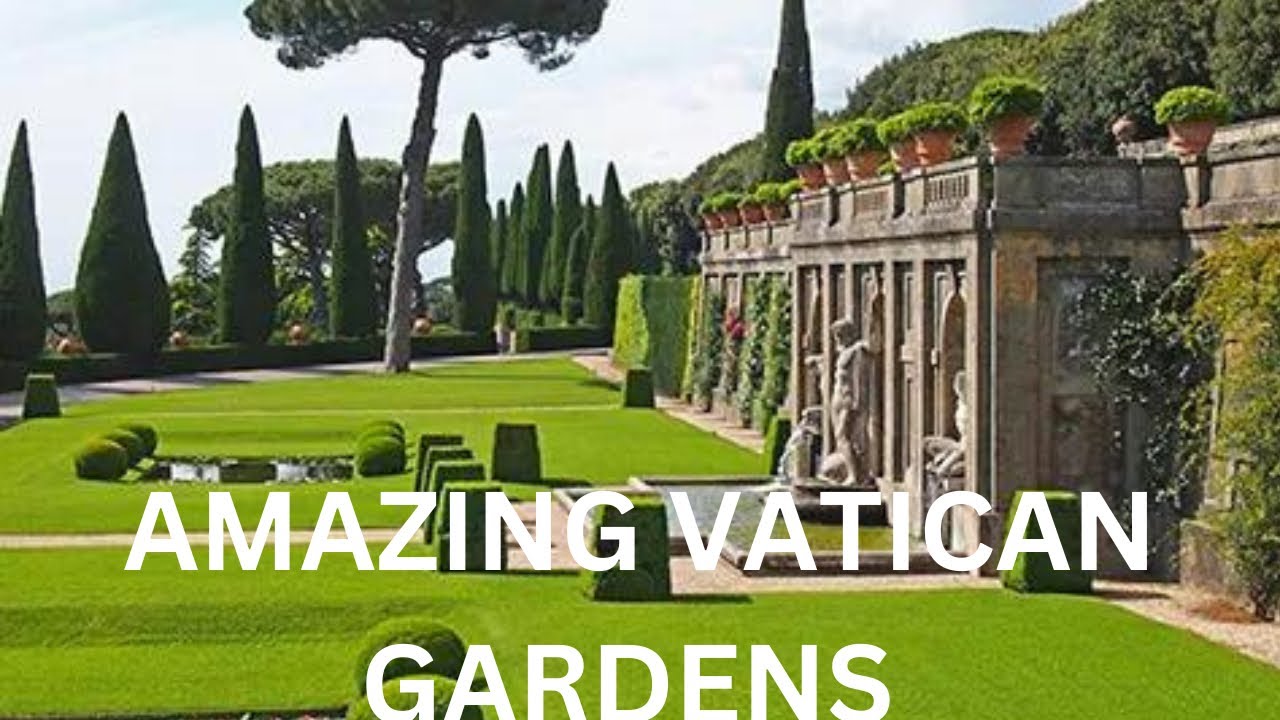 Amazing VATICAN GARDENS BUS TOUR (4K)